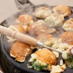 バーベキューグリルでたこ焼きを焼いてみた バーベキューグリルでたこ焼きを焼いてみた