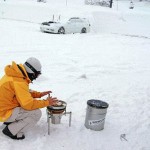 寒冷地で暖をとってみた in スキー場 寒冷地で暖をとってみた in スキー場