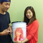 バーベ缶とエアブラシデザイナーdaisukeさんとコラボ バーベ缶とエアブラシデザイナーdaisukeさんとコラボ